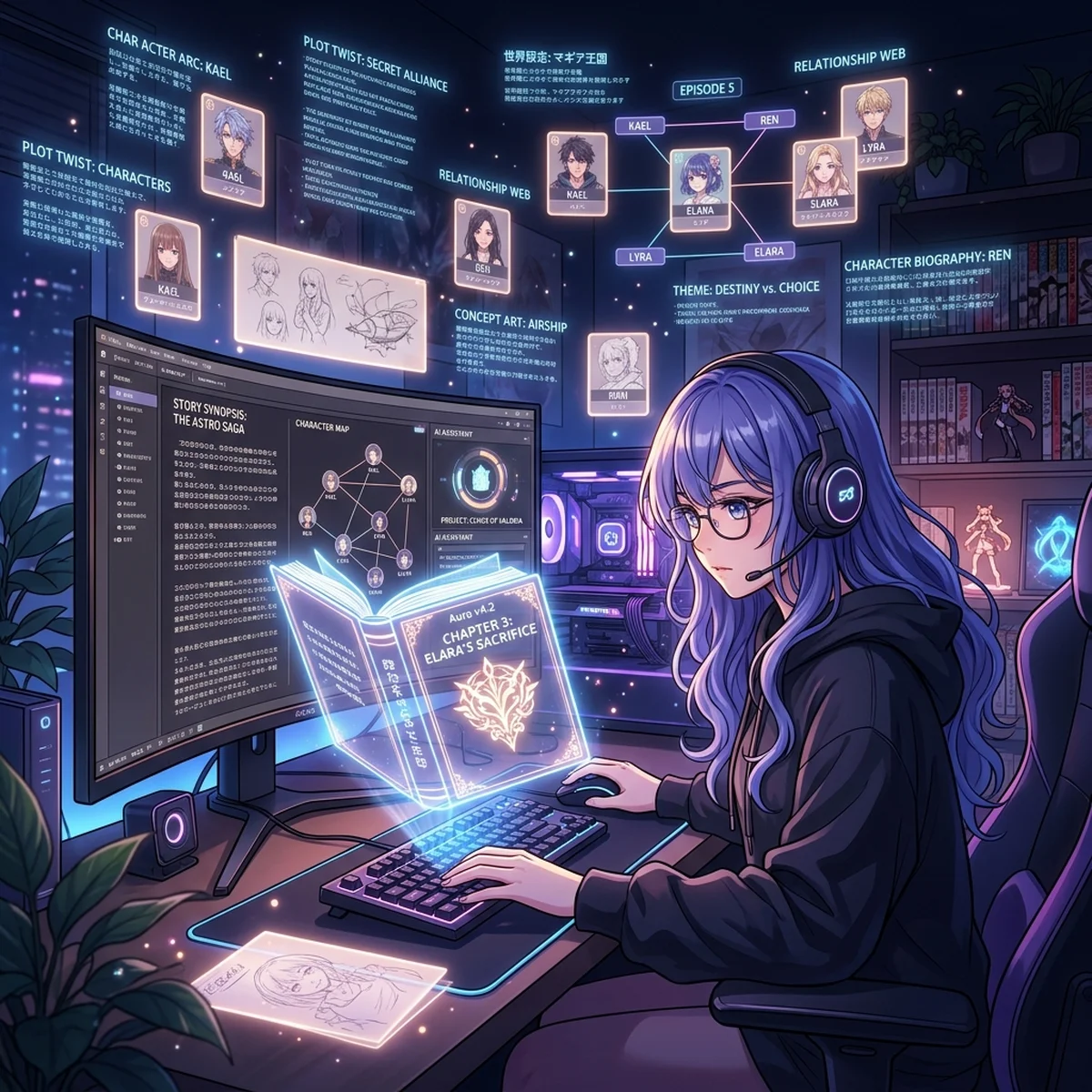 AI Anime Story Generator: Create Anime Story Ideas, Plots, and Worlds