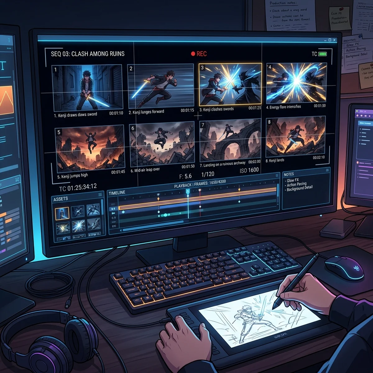 AI Anime Storyboard Generator: Turn Anime Scenes into Visual Storyboards