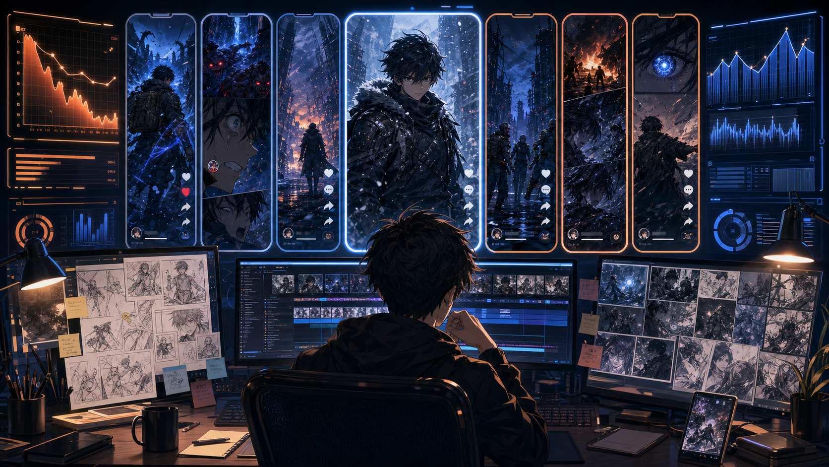 AI Manga Shorts Publishing Guide: How to Get Million Views on TikTok, Shorts, and Reels